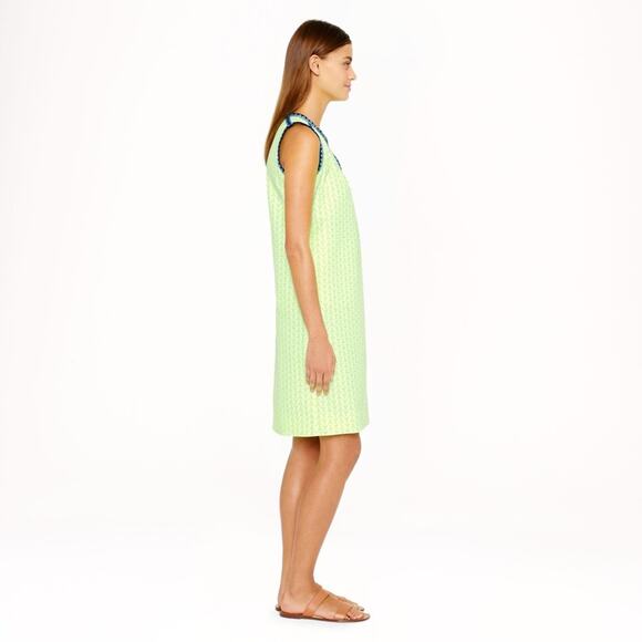 J.Crew Tall Arrow Print Shift Dress Size 2 - Picture 4 of 14